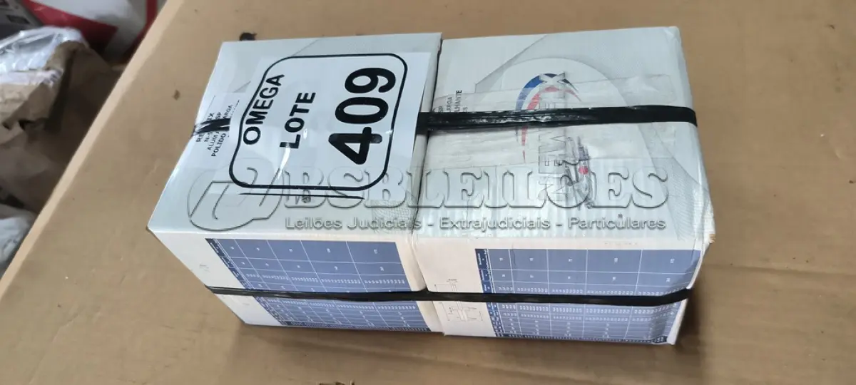 LOTE 409 - 500 REBITES DE ALUMÍNIO REPUXO - N522 - CX COM 500UN. (NO ESTADO EM QUE SE ENCONTRA. SUJEITO A AVARIAS OCULTAS/VISÍVEIS.)