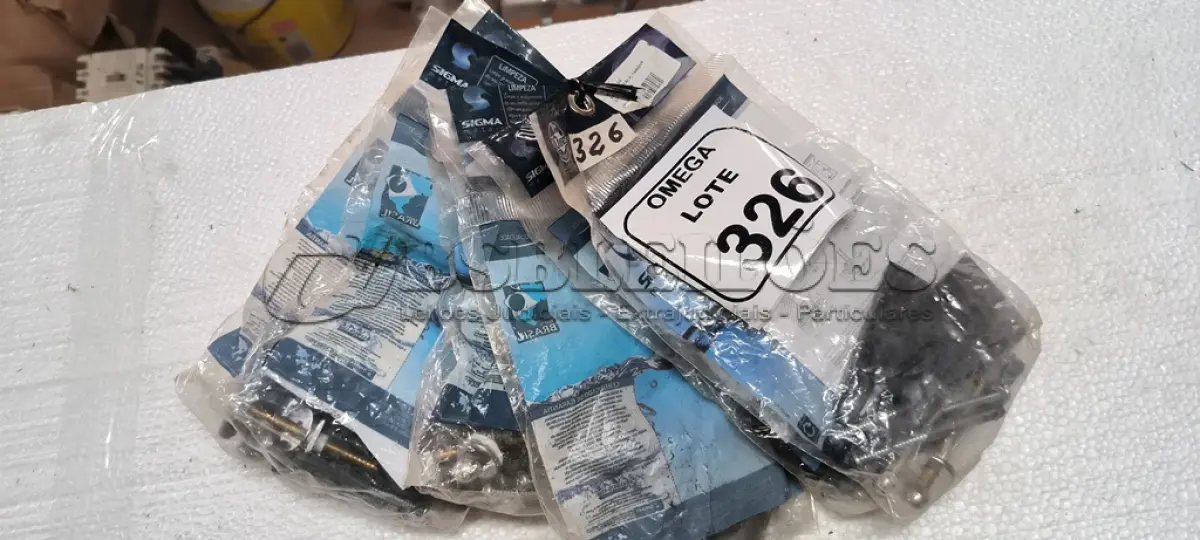 LOTE 326 - 06 KITS PARA FIXAÇÃO DE TANQUE - BUILDERS. (NO ESTADO EM QUE SE ENCONTRA. SUJEITO A AVARIAS OCULTAS/VISÍVEIS.)