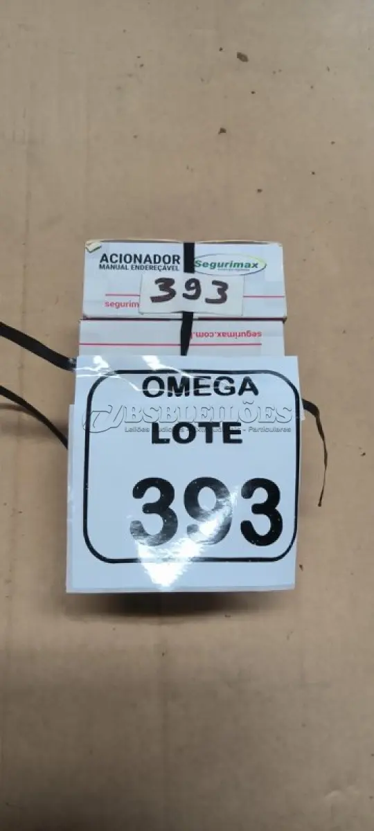 LOTE 393 - 02 ACIONADORES MANUAL DE ALARME - SEGURIMAX. (NO ESTADO EM QUE SE ENCONTRA. SUJEITO A AVARIAS OCULTAS/VISÍVEIS.)