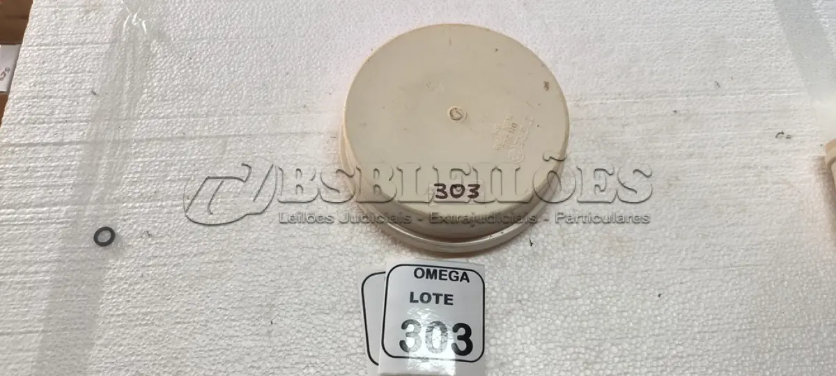 LOTE 303 - 01 TAMPÃO PCV SOLD. - Ø 200MM - ESGOTO. (NO ESTADO EM QUE SE ENCONTRA. SUJEITO A AVARIAS OCULTAS/VISÍVEIS.)