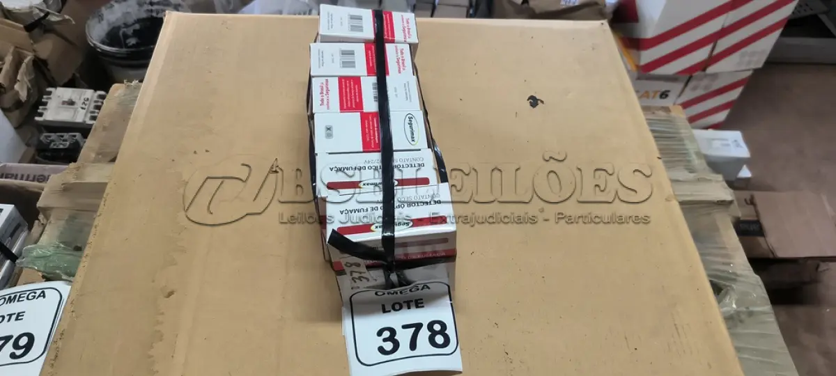 LOTE 378 - 06 DETECTORES ÓPTICOS DE FUMAÇA ENDEREÇAVEL - SEGURIMAX. (NO ESTADO EM QUE SE ENCONTRA. SUJEITO A AVARIAS OCULTAS/VISÍVEIS.)
