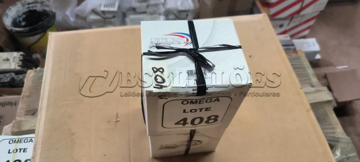 LOTE 408 - 500 REBITES DE ALUMÍNIO REPUXO - N522 - CX COM 500UN. (NO ESTADO EM QUE SE ENCONTRA. SUJEITO A AVARIAS OCULTAS/VISÍVEIS.)