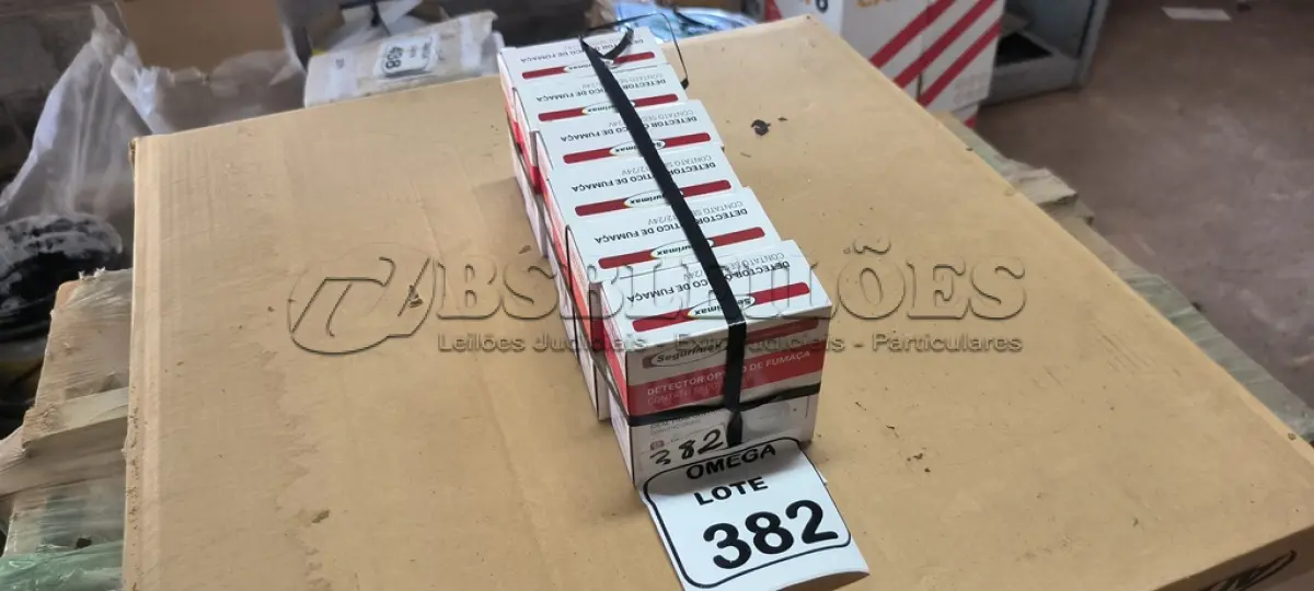 LOTE 382 - 06 DETECTORES ÓPTICOS DE FUMAÇA ENDEREÇAVEL - SEGURIMAX. (NO ESTADO EM QUE SE ENCONTRA. SUJEITO A AVARIAS OCULTAS/VISÍVEIS.)