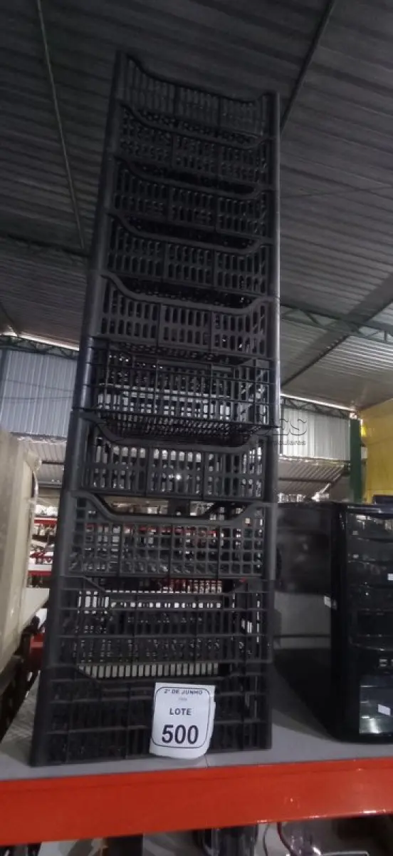 LOTE 500 - 10 CESTAS ORGANIZADORAS. (NO ESTADO) ATENÇÃO! FAZER A VISITAÇÃO ANTES DE ARREMATAR, NÃO SABEMOS SE FUNCIONA, LEILÃO NÃO TEM GARANTIA E NEM DEVOLUÇÃO, SUJEITO A POSSÍVEIS AVARIAS VISÍVEIS/OCULTAS E/OU AUSÊNCIA DE COMPONENTES.