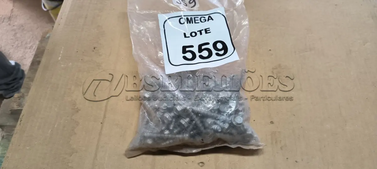 LOTE 559 - 100 PARAFUSOS CHUMBADOR RARDBOLT GALV. 7/16 - M6X50MM. (NO ESTADO EM QUE SE ENCONTRA. SUJEITO A AVARIAS OCULTAS/VISÍVEIS.)