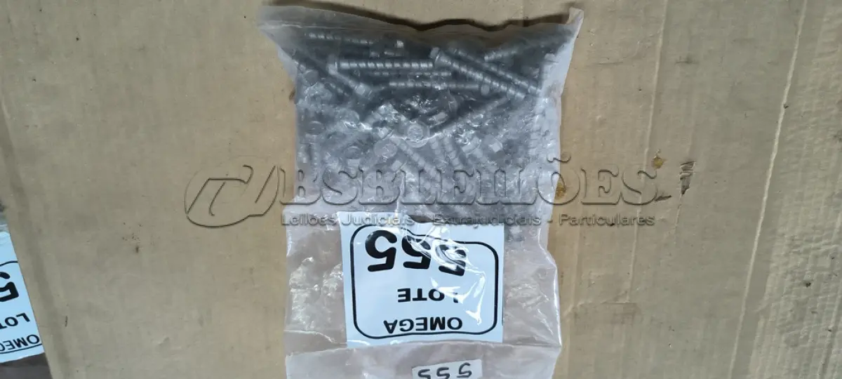 LOTE 555 - 100 PARAFUSOS CHUMBADOR RARDBOLT GALV. 7/16 - M6X50MM. (NO ESTADO EM QUE SE ENCONTRA. SUJEITO A AVARIAS OCULTAS/VISÍVEIS.)