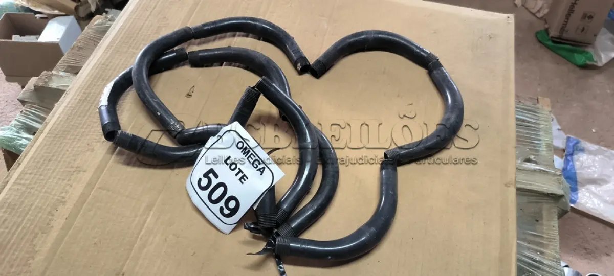 LOTE 509 - 12 CURVAS LONGAS  1/2" PARA ELETRODUTO EM PVC. (NO ESTADO EM QUE SE ENCONTRA. SUJEITO A AVARIAS OCULTAS/VISÍVEIS.)