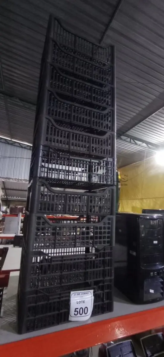 LOTE 500 - 10 CESTAS ORGANIZADORAS. (NO ESTADO) ATENÇÃO! FAZER A VISITAÇÃO ANTES DE ARREMATAR, NÃO SABEMOS SE FUNCIONA, LEILÃO NÃO TEM GARANTIA E NEM DEVOLUÇÃO, SUJEITO A POSSÍVEIS AVARIAS VISÍVEIS/OCULTAS E/OU AUSÊNCIA DE COMPONENTES.
