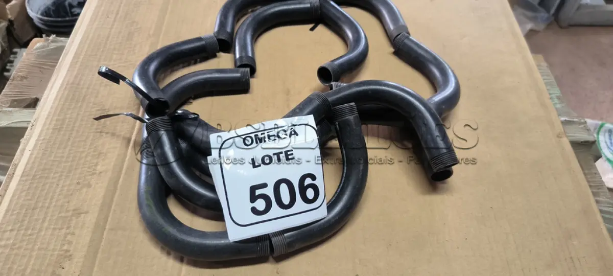 LOTE 506 - 15 CURVAS LONGAS 3/4" PARA ELETRODUTO EM PVC. (NO ESTADO EM QUE SE ENCONTRA. SUJEITO A AVARIAS OCULTAS/VISÍVEIS.)