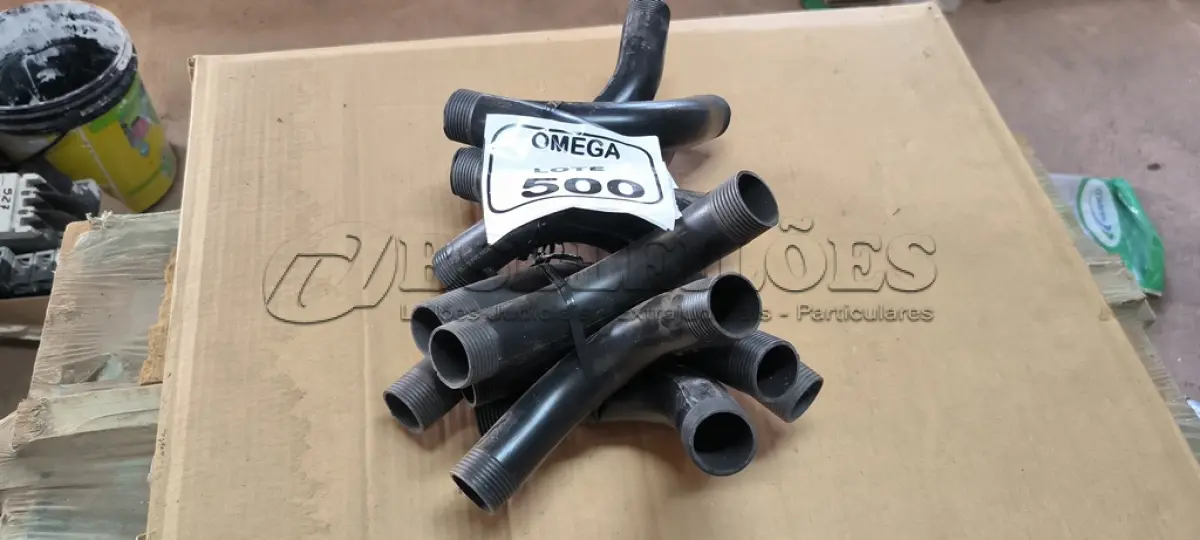 LOTE 500 - 12 CURVAS LONGAS 1" PARA ELETRODUTO EM PVC. (NO ESTADO EM QUE SE ENCONTRA. SUJEITO A AVARIAS OCULTAS/VISÍVEIS.)