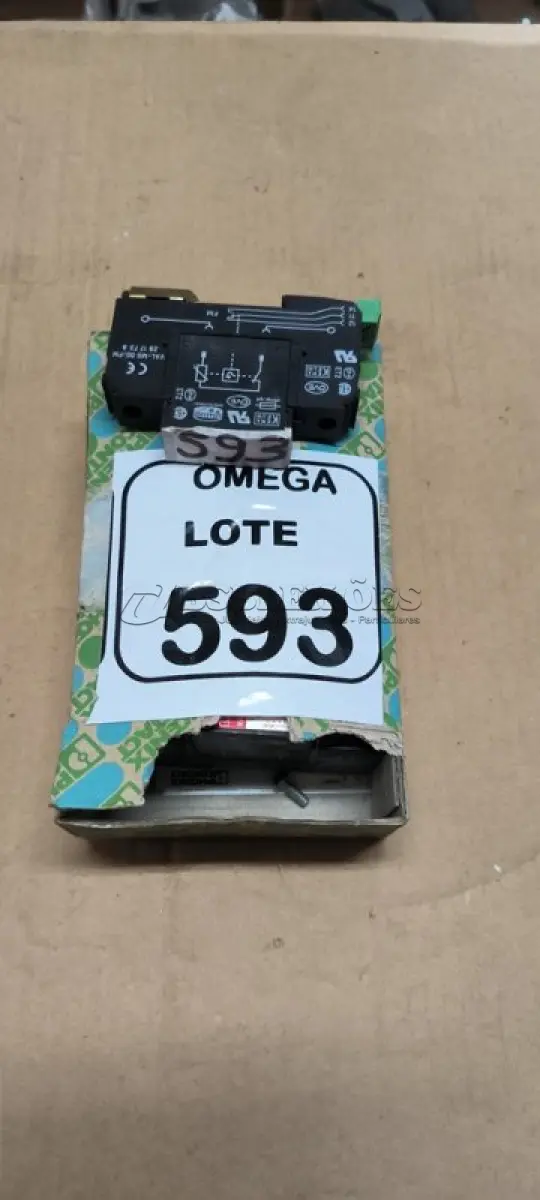 LOTE 593 - 05 DPS CLASSE 2 - MONOPOLAR 40KA IP20. (NO ESTADO EM QUE SE ENCONTRA. SUJEITO A AVARIAS OCULTAS/VISÍVEIS.)