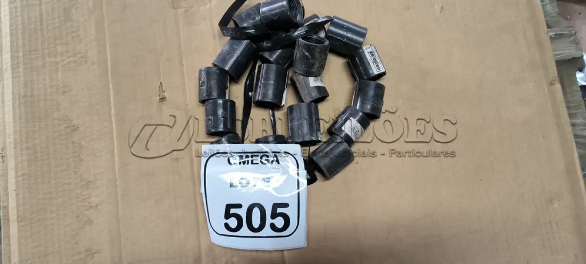 LOTE 505 - 21 CURVAS LONGAS 3/4" PARA ELETRODUTO EM PVC. (NO ESTADO EM QUE SE ENCONTRA. SUJEITO A AVARIAS OCULTAS/VISÍVEIS.)