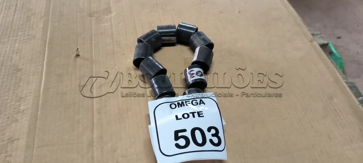 LOTE 503 - 12 CURVAS LONGAS 3/4" PARA ELETRODUTO EM PVC. (NO ESTADO EM QUE SE ENCONTRA. SUJEITO A AVARIAS OCULTAS/VISÍVEIS.)