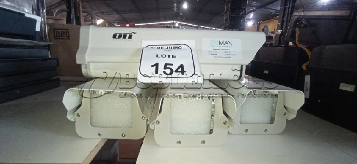 LOTE 154 - 04 CAIXAS DE PROTEÇÃO PARA CÂMERAS DE SEGURANÇA. (NO ESTADO) ATENÇÃO! FAZER A VISITAÇÃO ANTES DE ARREMATAR, NÃO SABEMOS SE FUNCIONA, LEILÃO NÃO TEM GARANTIA E NEM DEVOLUÇÃO, SUJEITO A POSSÍVEIS AVARIAS VISÍVEIS/OCULTAS E/OU AUSÊNCIA DE COMPONENTES.