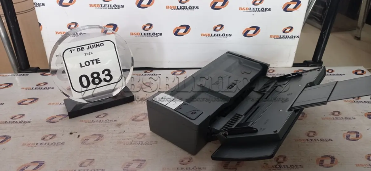 LOTE 083 - 01 SCANNER MODELO I940 MARCA KODAK SEM FONTE. (NO ESTADO) ATENÇÃO! FAZER A VISITAÇÃO ANTES DE ARREMATAR, NÃO SABEMOS SE FUNCIONA, LEILÃO NÃO TEM GARANTIA E NEM DEVOLUÇÃO, SUJEITO A POSSÍVEIS AVARIAS VISÍVEIS/OCULTAS E/OU AUSÊNCIA DE COMPONENTES.