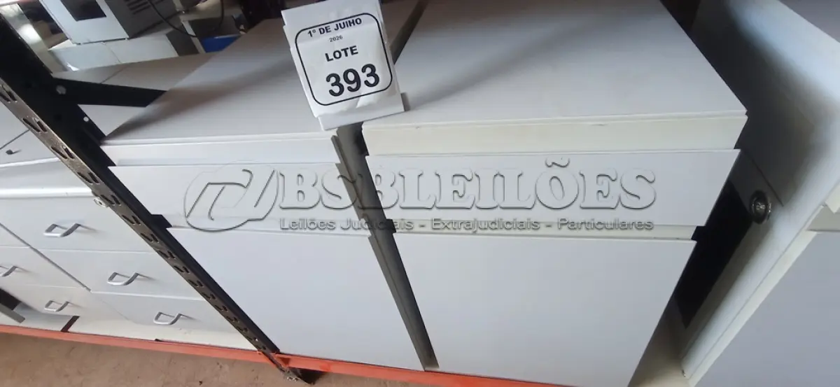 LOTE 393 - 02 ARMÁRIOS PARA CPU COM 01 PORTA E 01 GAVETA. (NO ESTADO) ATENÇÃO! FAZER A VISITAÇÃO ANTES DE ARREMATAR, NÃO SABEMOS SE FUNCIONA, LEILÃO NÃO TEM GARANTIA E NEM DEVOLUÇÃO, SUJEITO A POSSÍVEIS AVARIAS VISÍVEIS/OCULTAS E/OU AUSÊNCIA DE COMPONENTES.