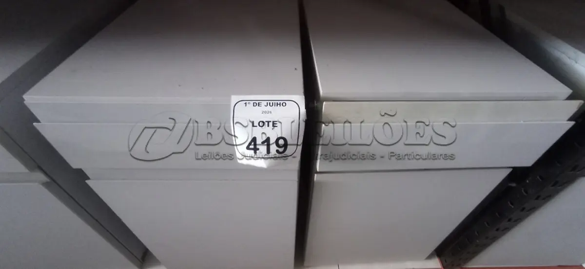 LOTE 419 - 02 ARMÁRIOS PARA CPU COM 01 PORTA E 01 GAVETA. (NO ESTADO) ATENÇÃO! FAZER A VISITAÇÃO ANTES DE ARREMATAR, NÃO SABEMOS SE FUNCIONA, LEILÃO NÃO TEM GARANTIA E NEM DEVOLUÇÃO, SUJEITO A POSSÍVEIS AVARIAS VISÍVEIS/OCULTAS E/OU AUSÊNCIA DE COMPONENTES.