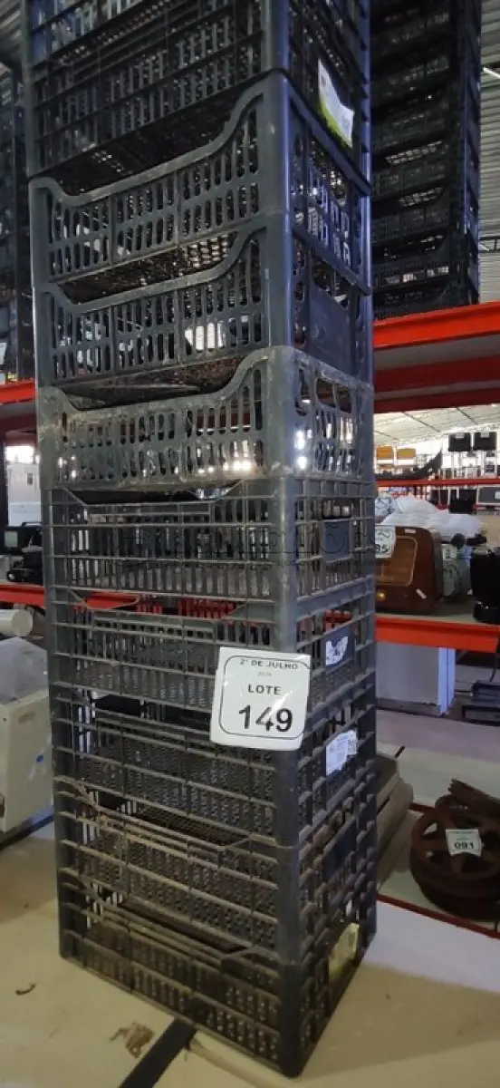 LOTE 149 - 10 CESTAS ORGANIZADORAS. (NO ESTADO) ATENÇÃO! FAZER A VISITAÇÃO ANTES DE ARREMATAR, NÃO SABEMOS SE FUNCIONA, LEILÃO NÃO TEM GARANTIA E NEM DEVOLUÇÃO, SUJEITO A POSSÍVEIS AVARIAS VISÍVEIS/OCULTAS E/OU AUSÊNCIA DE COMPONENTES.