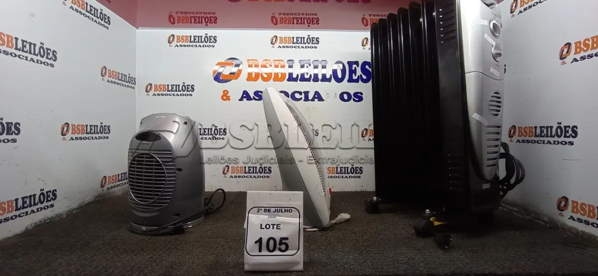 LOTE 105 - 03 AQUECEDORES DE MODELOS DIVERSOS MARCA MONDIAL. (NO ESTADO) ATENÇÃO! FAZER A VISITAÇÃO ANTES DE ARREMATAR, NÃO SABEMOS SE FUNCIONA, LEILÃO NÃO TEM GARANTIA E NEM DEVOLUÇÃO, SUJEITO A POSSÍVEIS AVARIAS VISÍVEIS/OCULTAS E/OU AUSÊNCIA DE COMPONENTES.