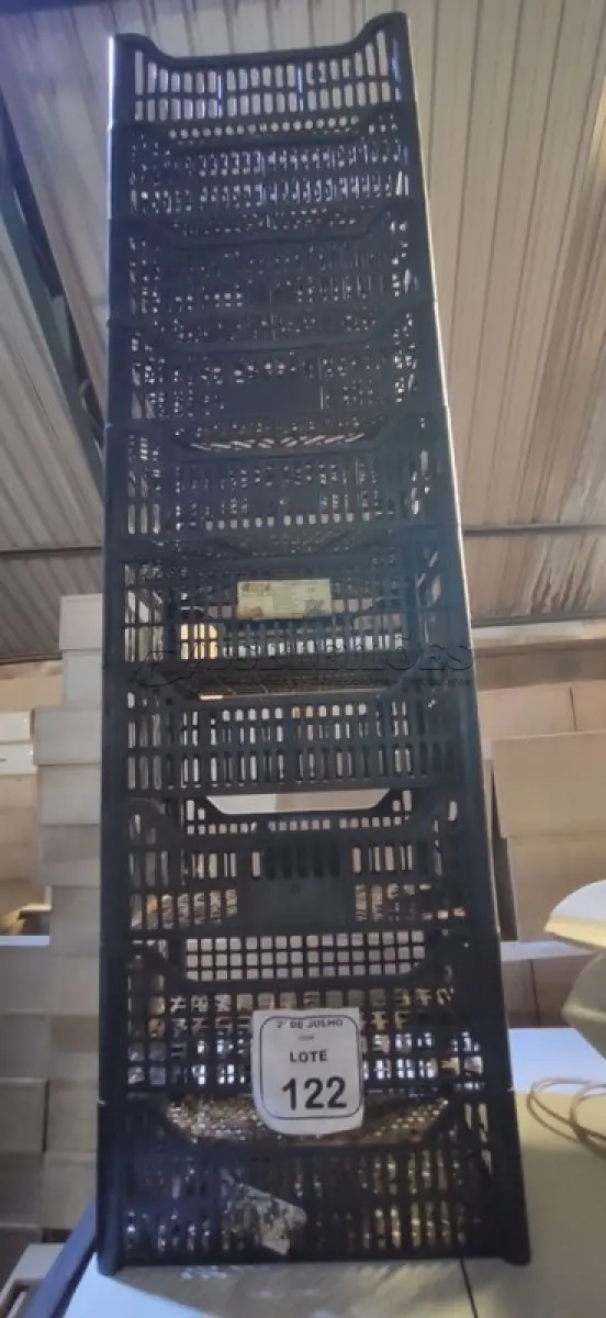 LOTE 122 - 10 CESTAS ORGANIZADORAS. (NO ESTADO) ATENÇÃO! FAZER A VISITAÇÃO ANTES DE ARREMATAR, NÃO SABEMOS SE FUNCIONA, LEILÃO NÃO TEM GARANTIA E NEM DEVOLUÇÃO, SUJEITO A POSSÍVEIS AVARIAS VISÍVEIS/OCULTAS E/OU AUSÊNCIA DE COMPONENTES.