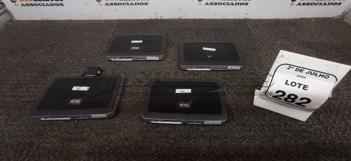 LOTE 282 - 04 MINIS COMPUTADORES TERMINAIS MARCA WYSE SEM FONTE. (NO ESTADO) ATENÇÃO! FAZER A VISITAÇÃO ANTES DE ARREMATAR, NÃO SABEMOS SE FUNCIONA, LEILÃO NÃO TEM GARANTIA E NEM DEVOLUÇÃO, SUJEITO A POSSÍVEIS AVARIAS VISÍVEIS/OCULTAS E/OU AUSÊNCIA DE COMPONENTES.