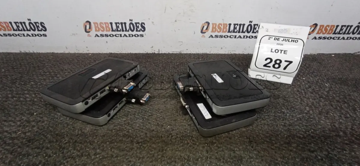 LOTE 287 - 04 MINIS COMPUTADORES TERMINAIS MARCA WYSE SEM FONTE. (NO ESTADO) ATENÇÃO! FAZER A VISITAÇÃO ANTES DE ARREMATAR, NÃO SABEMOS SE FUNCIONA, LEILÃO NÃO TEM GARANTIA E NEM DEVOLUÇÃO, SUJEITO A POSSÍVEIS AVARIAS VISÍVEIS/OCULTAS E/OU AUSÊNCIA DE COMPONENTES.