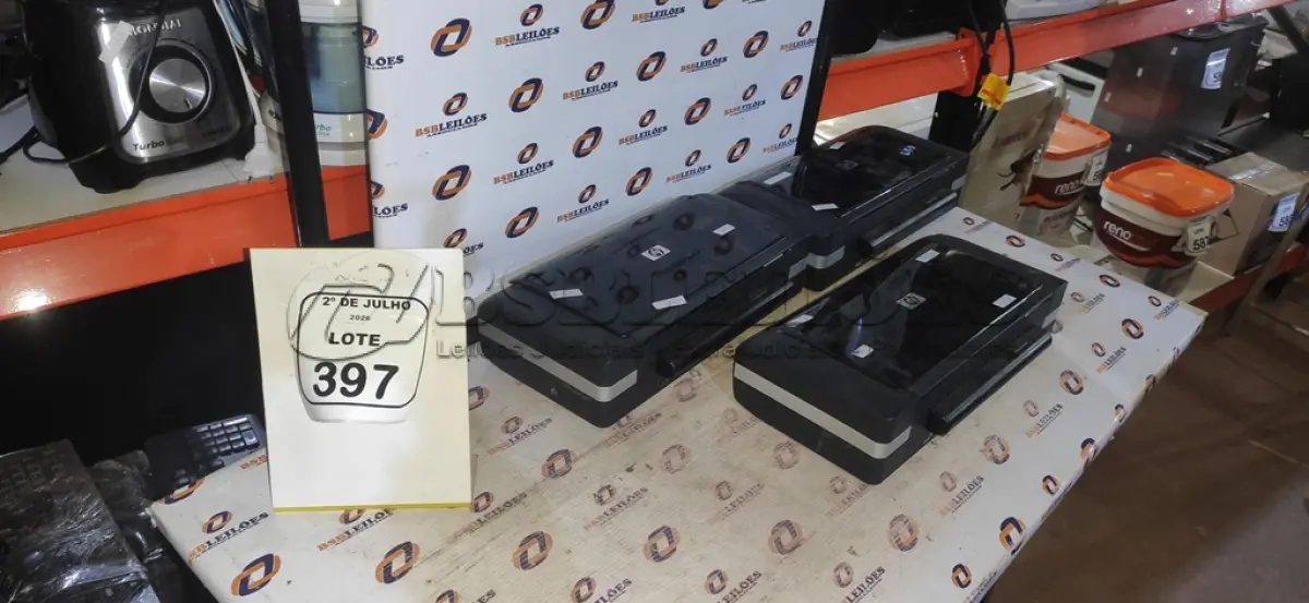 LOTE 397 - 03 IMPRESSORAS PORTÁTEIS DE MESA MODELO H470 MARCA HP. (NO ESTADO) ATENÇÃO! FAZER A VISITAÇÃO ANTES DE ARREMATAR, NÃO SABEMOS SE FUNCIONA, LEILÃO NÃO TEM GARANTIA E NEM DEVOLUÇÃO, SUJEITO A POSSÍVEIS AVARIAS VISÍVEIS/OCULTAS E/OU AUSÊNCIA DE COMPONENTES.