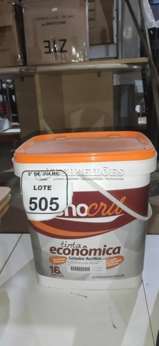 LOTE 505 - 01 BALDE DE SELADOR 16L MARCA RENOCRIL. (NO ESTADO) ATENÇÃO! FAZER A VISITAÇÃO ANTES DE ARREMATAR, NÃO SABEMOS SE FUNCIONA, LEILÃO NÃO TEM GARANTIA E NEM DEVOLUÇÃO, SUJEITO A POSSÍVEIS AVARIAS VISÍVEIS/OCULTAS E/OU AUSÊNCIA DE COMPONENTES.