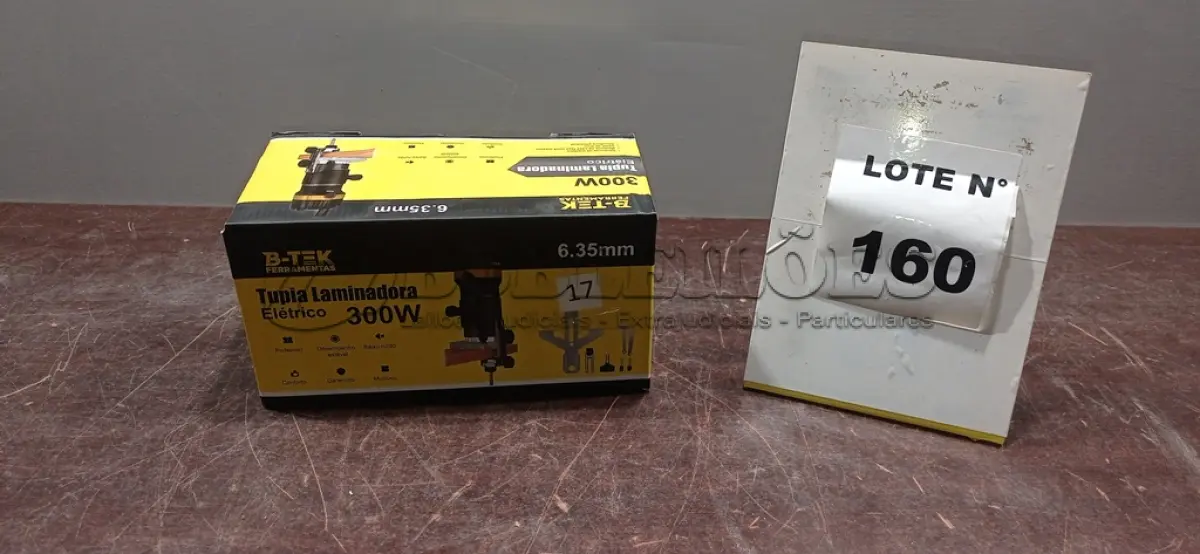 LOTE 160 - 01 TUPIA LAMINADORA 300W 220V MARCA BOMVINK (NOVO). (NO ESTADO) ATENÇÃO! FAZER A VISITAÇÃO ANTES DE ARREMATAR, NÃO SABEMOS SE FUNCIONA, LEILÃO NÃO TEM GARANTIA E NEM DEVOLUÇÃO, SUJEITO A POSSÍVEIS AVARIAS VISÍVEIS/OCULTAS E/OU AUSÊNCIA DE COMPONENTES.
