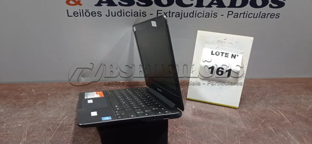LOTE 161 - 01 CROMEBOOK LINHA CONNECT MEMORIA 2GB, 16GB E.MMC TELA DE 11.6’’ MARCA SAMSUNG SEM FONTE. (NO ESTADO) ATENÇÃO! FAZER A VISITAÇÃO ANTES DE ARREMATAR, NÃO SABEMOS SE FUNCIONA, LEILÃO NÃO TEM GARANTIA E NEM DEVOLUÇÃO, SUJEITO A POSSÍVEIS AVARIAS VISÍVEIS/OCULTAS E/OU AUSÊNCIA DE COMPONENTES.