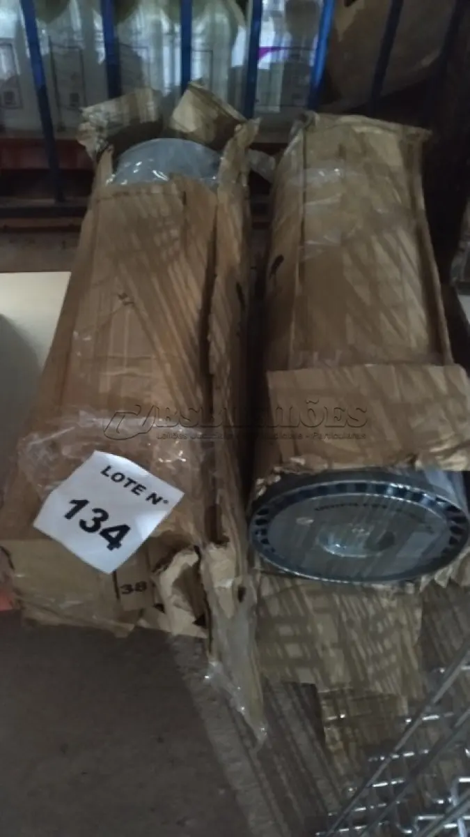 LOTE 134 - 02 FILTROS DE AR PARA MAQUINÁRIO PESADO UNIFILCER UAH3826P. (NO ESTADO, NÃO SABEMOS SE FUNCIONA. LEILÃO NÃO TEM GARANTIA E NEM DEVOLUÇÃO, SUJEITO A POSSÍVEIS AVARIAS VISÍVEIS/OCULTAS E/OU AUSÊNCIA DE COMPONENTES)