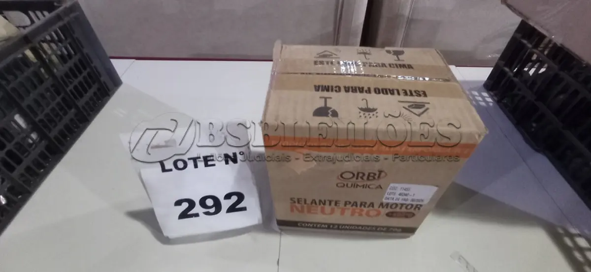 LOTE 292 - 12 BISNAGAS DE ADESIVO DE SILICONE NEUTRO DE 70G MARCA ORBI QUÍMICA. (NO ESTADO) ATENÇÃO! FAZER A VISITAÇÃO ANTES DE ARREMATAR, NÃO SABEMOS SE FUNCIONA, LEILÃO NÃO TEM GARANTIA E NEM DEVOLUÇÃO, SUJEITO A POSSÍVEIS AVARIAS VISÍVEIS/OCULTAS E/OU AUSÊNCIA DE COMPONENTES.