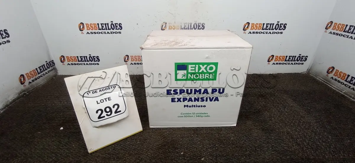 LOTE 292 - 01 CAIXA COM 24 SILICONES ACÉTICO INCOLOR DE 240G CADA MARCA MONUMENTAL. (NO ESTADO) ATENÇÃO! FAZER A VISITAÇÃO ANTES DE ARREMATAR, NÃO SABEMOS SE FUNCIONA, LEILÃO NÃO TEM GARANTIA E NEM DEVOLUÇÃO, SUJEITO A POSSÍVEIS AVARIAS VISÍVEIS/OCULTAS E/OU AUSÊNCIA DE COMPONENTES.