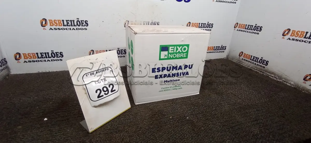 LOTE 292 - 01 CAIXA COM 24 SILICONES ACÉTICO INCOLOR DE 240G CADA MARCA MONUMENTAL. (NO ESTADO) ATENÇÃO! FAZER A VISITAÇÃO ANTES DE ARREMATAR, NÃO SABEMOS SE FUNCIONA, LEILÃO NÃO TEM GARANTIA E NEM DEVOLUÇÃO, SUJEITO A POSSÍVEIS AVARIAS VISÍVEIS/OCULTAS E/OU AUSÊNCIA DE COMPONENTES.