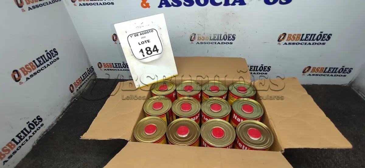LOTE 184 - 01 CAIXA COM 12 REMOVEDORES DE TINTAS E TEXTURAS DE 900ML CADA. (NO ESTADO) ATENÇÃO! FAZER A VISITAÇÃO ANTES DE ARREMATAR, NÃO SABEMOS SE FUNCIONA, LEILÃO NÃO TEM GARANTIA E NEM DEVOLUÇÃO, SUJEITO A POSSÍVEIS AVARIAS VISÍVEIS/OCULTAS E/OU AUSÊNCIA DE COMPONENTES.