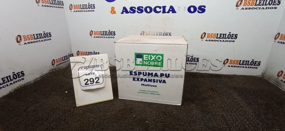 LOTE 292 - 01 CAIXA COM 24 SILICONES ACÉTICO INCOLOR DE 240G CADA MARCA MONUMENTAL. (NO ESTADO) ATENÇÃO! FAZER A VISITAÇÃO ANTES DE ARREMATAR, NÃO SABEMOS SE FUNCIONA, LEILÃO NÃO TEM GARANTIA E NEM DEVOLUÇÃO, SUJEITO A POSSÍVEIS AVARIAS VISÍVEIS/OCULTAS E/OU AUSÊNCIA DE COMPONENTES.