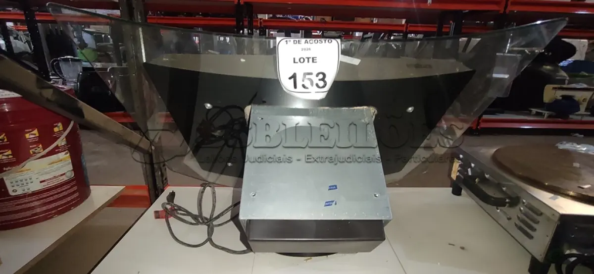 LOTE 153 - 01 COIFA DE EMBUTIR. (NO ESTADO) ATENÇÃO! FAZER A VISITAÇÃO ANTES DE ARREMATAR, NÃO SABEMOS SE FUNCIONA, LEILÃO NÃO TEM GARANTIA E NEM DEVOLUÇÃO, SUJEITO A POSSÍVEIS AVARIAS VISÍVEIS/OCULTAS E/OU AUSÊNCIA DE COMPONENTES.