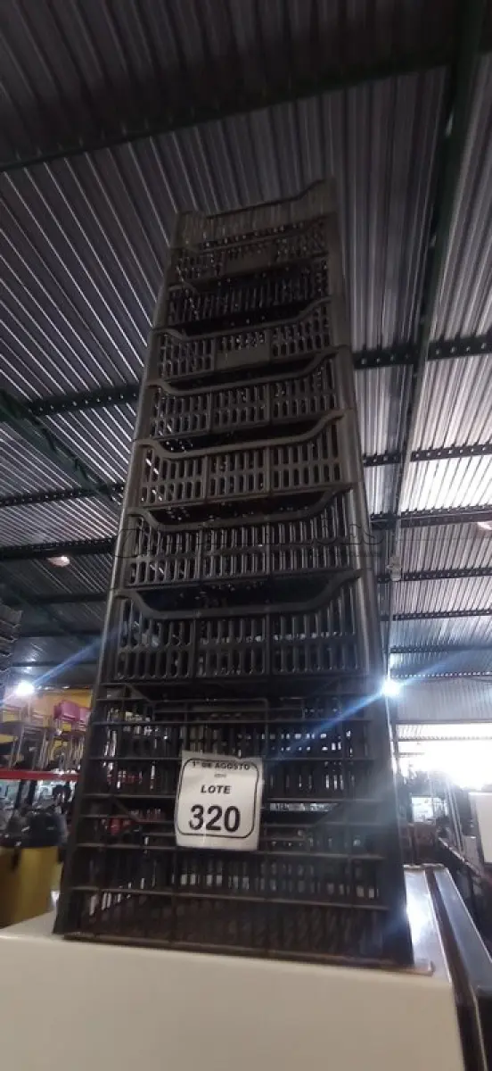 LOTE 320 - 10 CESTAS ORGANIZADORAS. (NO ESTADO) ATENÇÃO! FAZER A VISITAÇÃO ANTES DE ARREMATAR, NÃO SABEMOS SE FUNCIONA, LEILÃO NÃO TEM GARANTIA E NEM DEVOLUÇÃO, SUJEITO A POSSÍVEIS AVARIAS VISÍVEIS/OCULTAS E/OU AUSÊNCIA DE COMPONENTES.