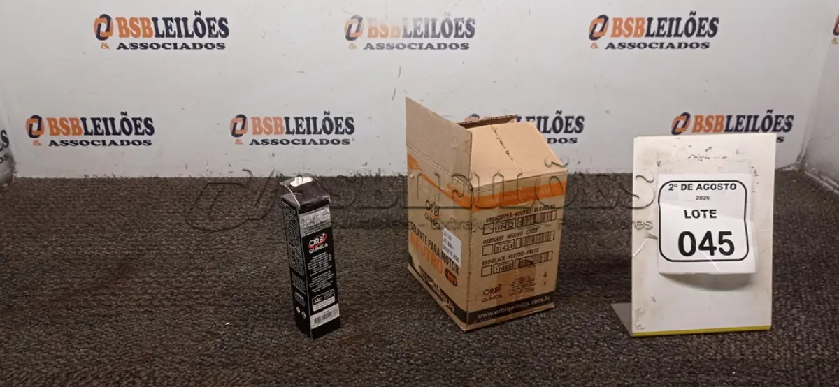 LOTE 045 - 12 BISNAGAS DE ADESIVO DE SILICONE NEUTRO PARA ALTAS TEMPERATURAS DE 70G MARCA ORBI QUÍMICA. (NO ESTADO) ATENÇÃO! FAZER A VISITAÇÃO ANTES DE ARREMATAR, NÃO SABEMOS SE FUNCIONA, LEILÃO NÃO TEM GARANTIA E NEM DEVOLUÇÃO, SUJEITO A POSSÍVEIS AVARIAS VISÍVEIS/OCULTAS E/OU AUSÊNCIA DE COMPONENTES.