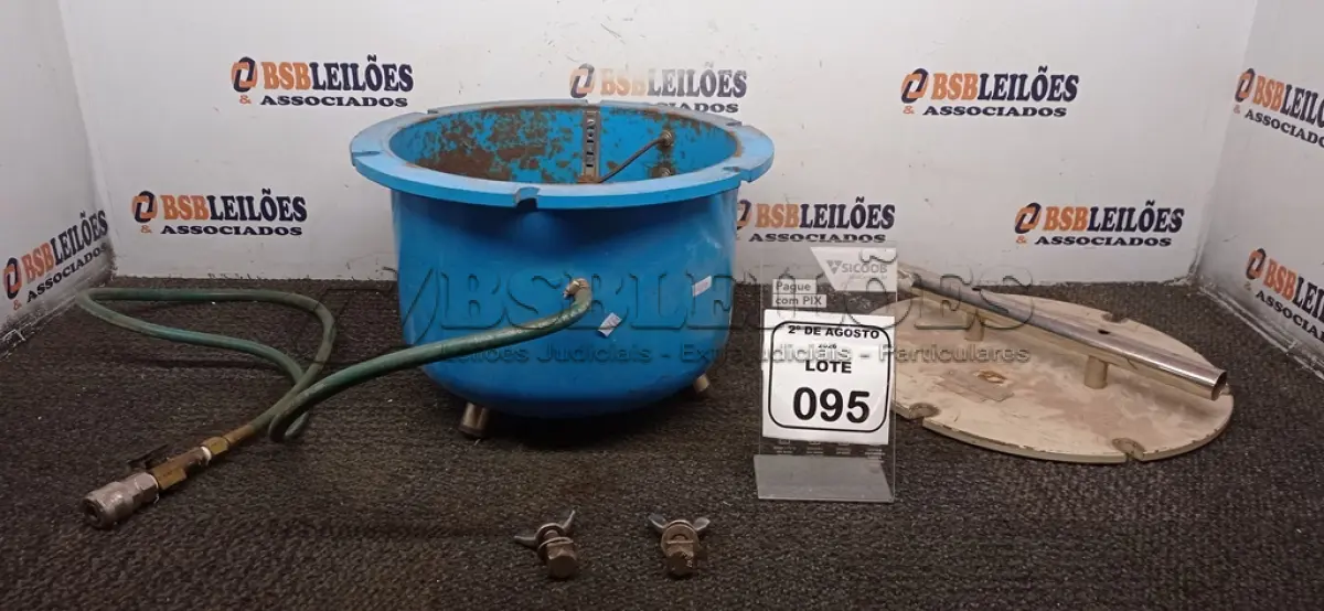 LOTE 095 - 01 EXTRATOR DE PRESSÃO. (NO ESTADO) ATENÇÃO! FAZER A VISITAÇÃO ANTES DE ARREMATAR, NÃO SABEMOS SE FUNCIONA, LEILÃO NÃO TEM GARANTIA E NEM DEVOLUÇÃO, SUJEITO A POSSÍVEIS AVARIAS VISÍVEIS/OCULTAS E/OU AUSÊNCIA DE COMPONENTES.