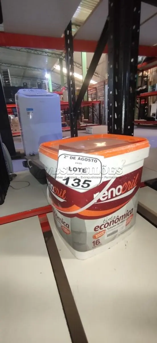 LOTE 135 - 01 BALDE DE SELADOR 16L MARCA RENOCRIL. (NO ESTADO) ATENÇÃO! FAZER A VISITAÇÃO ANTES DE ARREMATAR, NÃO SABEMOS SE FUNCIONA, LEILÃO NÃO TEM GARANTIA E NEM DEVOLUÇÃO, SUJEITO A POSSÍVEIS AVARIAS VISÍVEIS/OCULTAS E/OU AUSÊNCIA DE COMPONENTES.