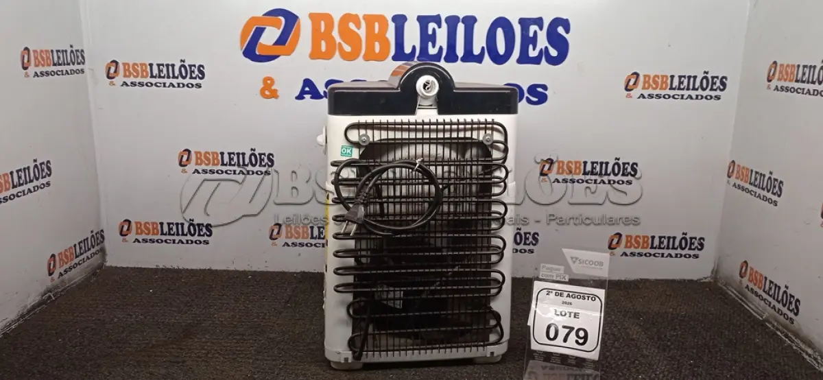 LOTE 079 - 01 PURIFICADOR DE ÁGUA MARCA LIBELL. (NO ESTADO) ATENÇÃO! FAZER A VISITAÇÃO ANTES DE ARREMATAR, NÃO SABEMOS SE FUNCIONA, LEILÃO NÃO TEM GARANTIA E NEM DEVOLUÇÃO, SUJEITO A POSSÍVEIS AVARIAS VISÍVEIS/OCULTAS E/OU AUSÊNCIA DE COMPONENTES.