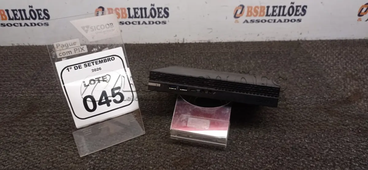 LOTE 045 - 01 MINI PC MARCA DATEN. (NO ESTADO) ATENÇÃO! FAZER A VISITAÇÃO ANTES DE ARREMATAR, NÃO SABEMOS SE FUNCIONA, LEILÃO NÃO TEM GARANTIA E NEM DEVOLUÇÃO, SUJEITO A POSSÍVEIS AVARIAS VISÍVEIS/OCULTAS E/OU AUSÊNCIA DE COMPONENTES.