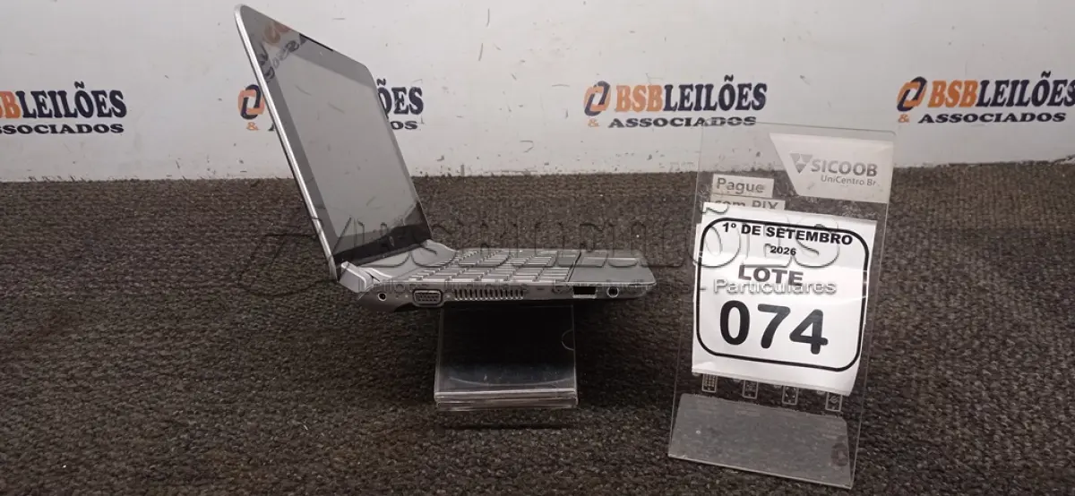 LOTE 074 - 01 NETBOOK MARCA HP SEM FONTE. (NO ESTADO) ATENÇÃO! FAZER A VISITAÇÃO ANTES DE ARREMATAR, NÃO SABEMOS SE FUNCIONA, LEILÃO NÃO TEM GARANTIA E NEM DEVOLUÇÃO, SUJEITO A POSSÍVEIS AVARIAS VISÍVEIS/OCULTAS E/OU AUSÊNCIA DE COMPONENTES.