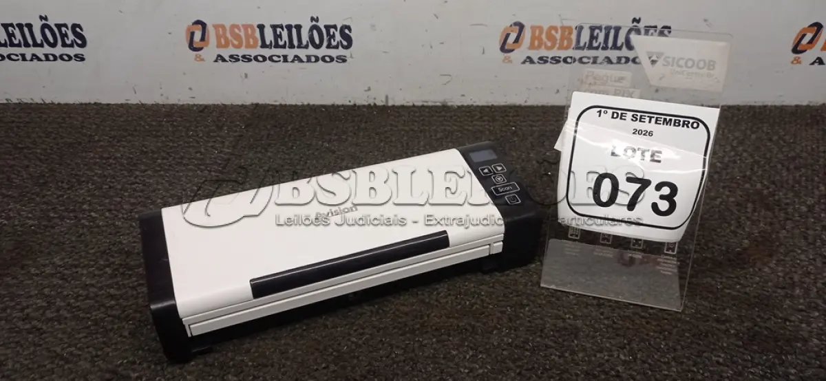 LOTE 073 - 01 SCANNER MARCA AVISION. (NO ESTADO) ATENÇÃO! FAZER A VISITAÇÃO ANTES DE ARREMATAR, NÃO SABEMOS SE FUNCIONA, LEILÃO NÃO TEM GARANTIA E NEM DEVOLUÇÃO, SUJEITO A POSSÍVEIS AVARIAS VISÍVEIS/OCULTAS E/OU AUSÊNCIA DE COMPONENTES.