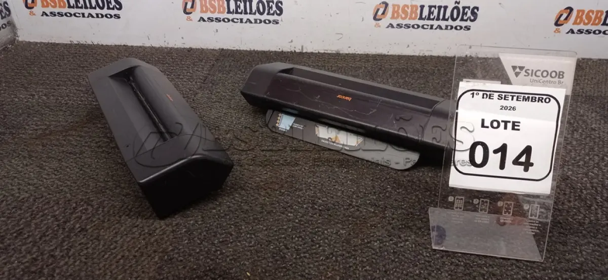 LOTE 014 - 02 SCANNERS DE DOCUMENTO MARCA BANCOR. (NO ESTADO) ATENÇÃO! FAZER A VISITAÇÃO ANTES DE ARREMATAR, NÃO SABEMOS SE FUNCIONA, LEILÃO NÃO TEM GARANTIA E NEM DEVOLUÇÃO, SUJEITO A POSSÍVEIS AVARIAS VISÍVEIS/OCULTAS E/OU AUSÊNCIA DE COMPONENTES.