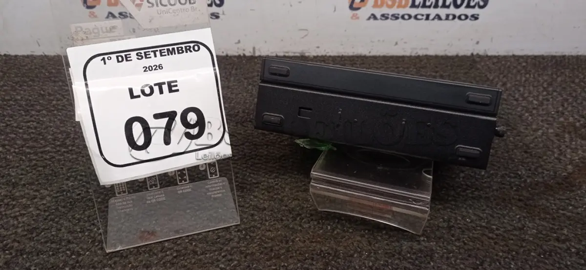 LOTE 079 - 01 MINI PC MODELO THINKCENTRE MARCA LENOVO. (NO ESTADO) ATENÇÃO! FAZER A VISITAÇÃO ANTES DE ARREMATAR, NÃO SABEMOS SE FUNCIONA, LEILÃO NÃO TEM GARANTIA E NEM DEVOLUÇÃO, SUJEITO A POSSÍVEIS AVARIAS VISÍVEIS/OCULTAS E/OU AUSÊNCIA DE COMPONENTES.