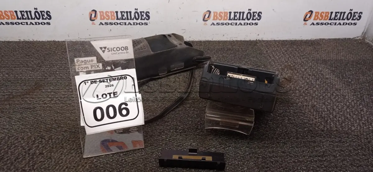 LOTE 006 - 01 GRAVADOR DE FITAS MARCA NATIONAL. (NO ESTADO) ATENÇÃO! FAZER A VISITAÇÃO ANTES DE ARREMATAR, NÃO SABEMOS SE FUNCIONA, LEILÃO NÃO TEM GARANTIA E NEM DEVOLUÇÃO, SUJEITO A POSSÍVEIS AVARIAS VISÍVEIS/OCULTAS E/OU AUSÊNCIA DE COMPONENTES.