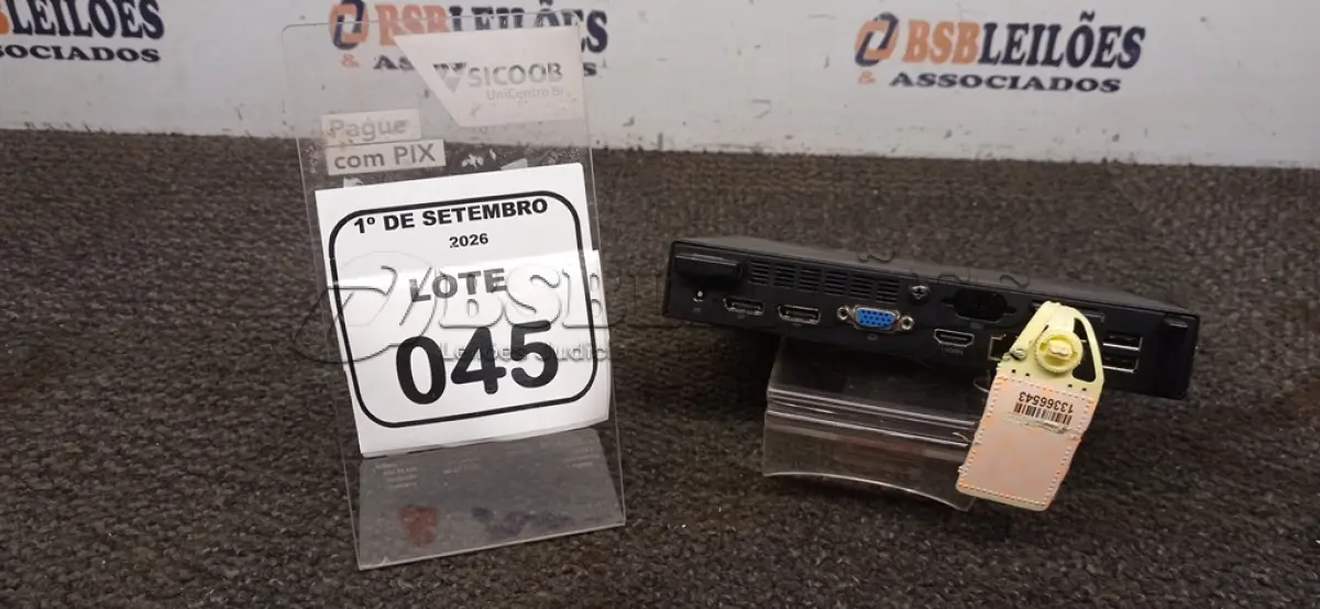 LOTE 045 - 01 MINI PC MARCA DATEN. (NO ESTADO) ATENÇÃO! FAZER A VISITAÇÃO ANTES DE ARREMATAR, NÃO SABEMOS SE FUNCIONA, LEILÃO NÃO TEM GARANTIA E NEM DEVOLUÇÃO, SUJEITO A POSSÍVEIS AVARIAS VISÍVEIS/OCULTAS E/OU AUSÊNCIA DE COMPONENTES.