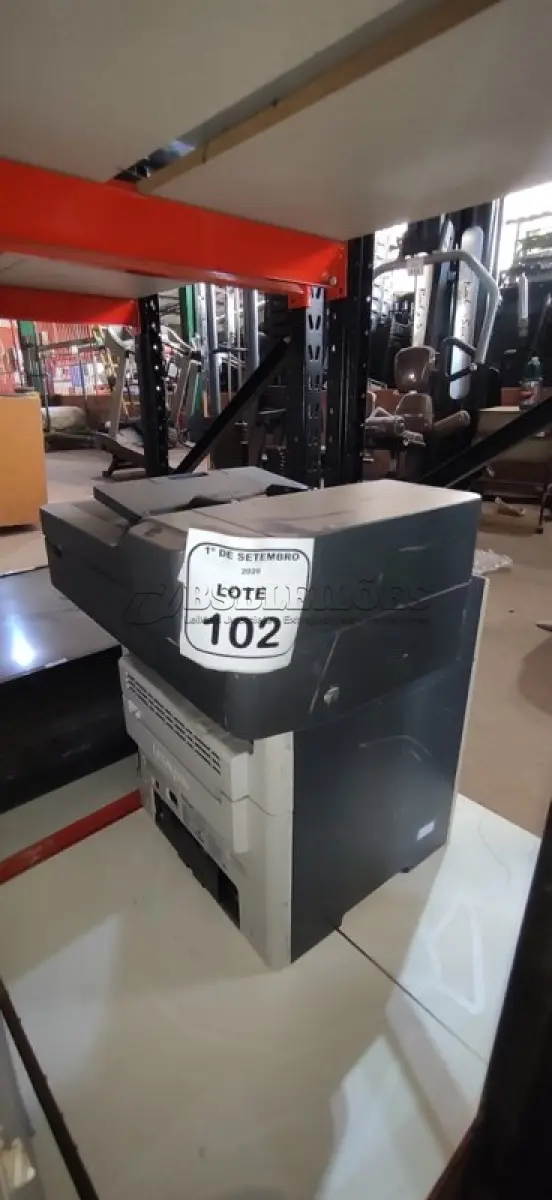 LOTE 102 - 01 IMPRESSORA MULTIFUNCIONAL MODELO MX611DEMARCA LEXMARK. (NO ESTADO) ATENÇÃO! FAZER A VISITAÇÃO ANTES DE ARREMATAR, NÃO SABEMOS SE FUNCIONA, LEILÃO NÃO TEM GARANTIA E NEM DEVOLUÇÃO, SUJEITO A POSSÍVEIS AVARIAS VISÍVEIS/OCULTAS E/OU AUSÊNCIA DE COMPONENTES.